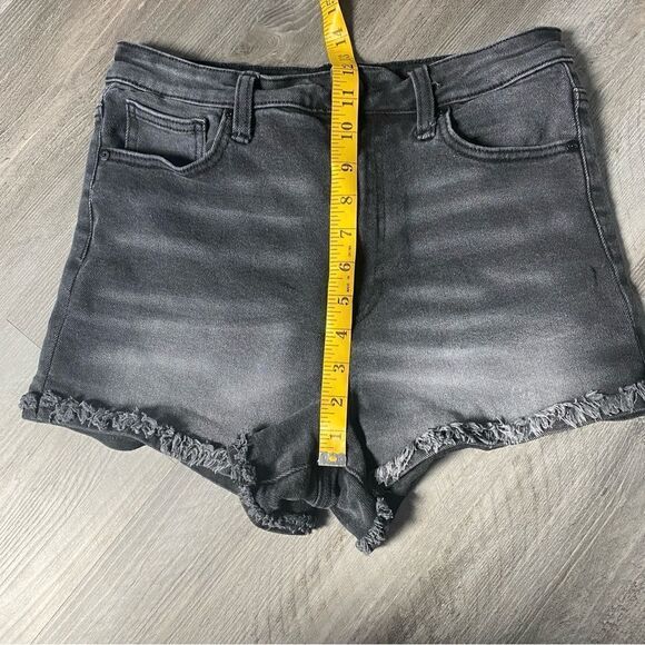 Kendall & Kylie The Drifter High Rise Shorts Black 29 - Picture 8 of 10